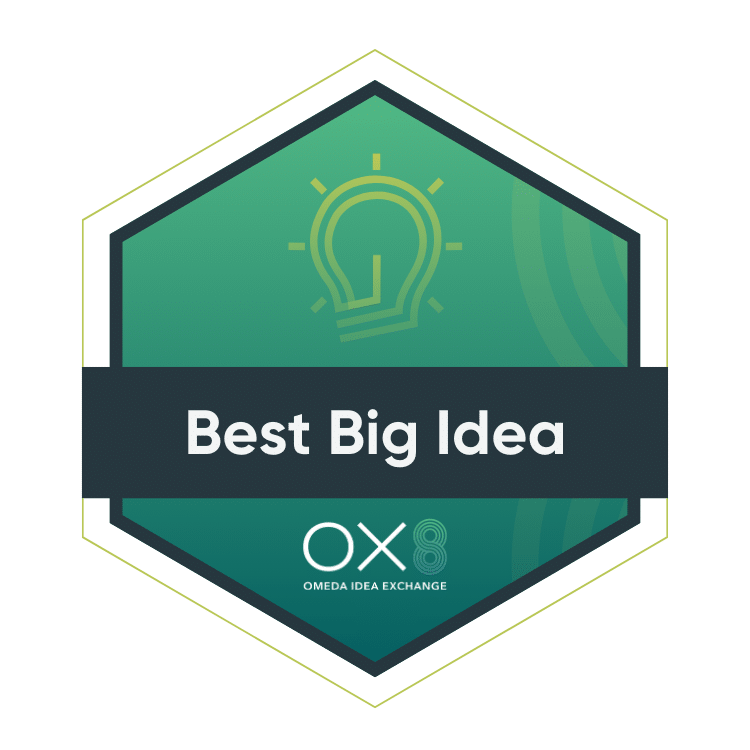 Best Big Idea OX8