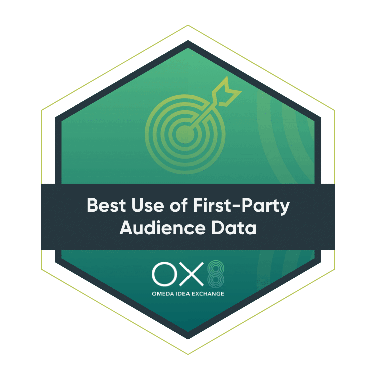Best Use of First Party Audience Data OX8