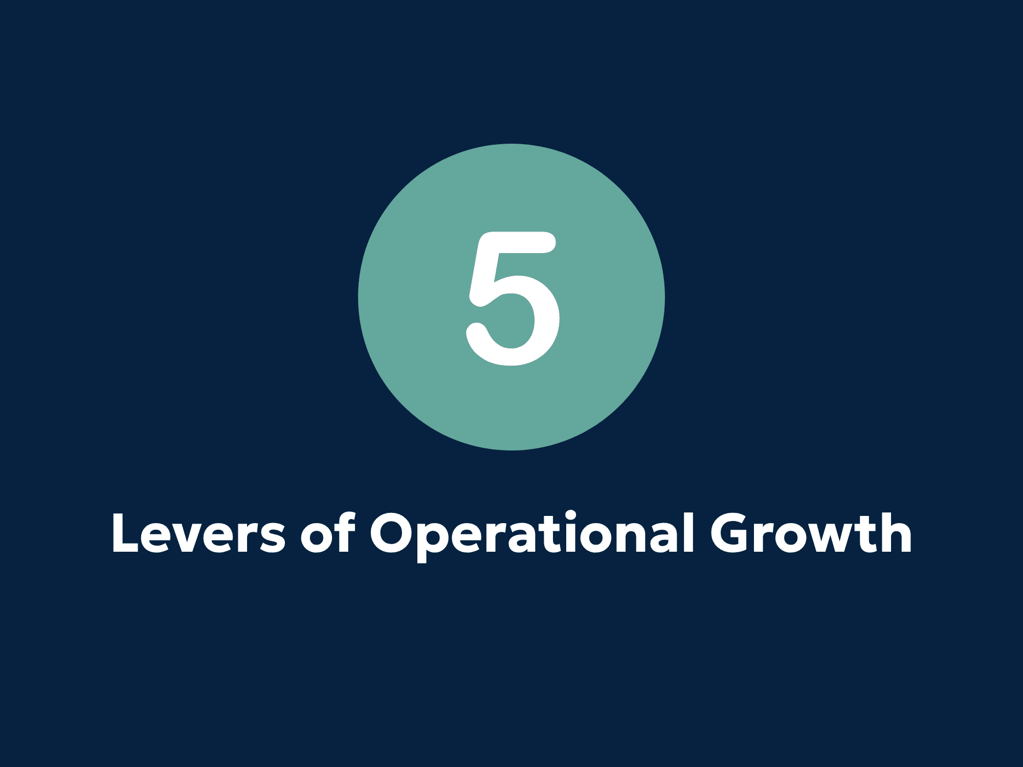 The Five Operational Levers of Subscriber Growth