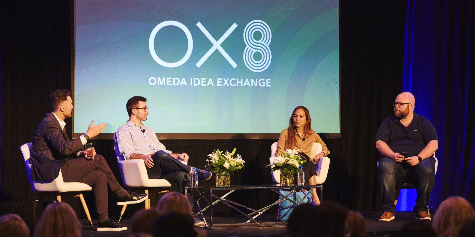 OX8 consumer media panel talking about first-party data